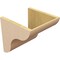 Ekena Millwork 12"W x 12"D x 12"H Wide Carmel Rough Cedar Woodgrain TimberThane Corbel, Primed Tan CORUR12X12X12CARRCPR - alternate 2